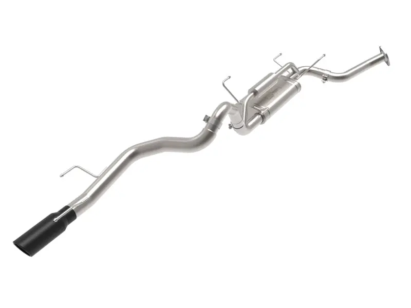 aFe 24-25 Toyota Land Cruiser 2-1/2in to 3in 304 SS Cat-Back Exhaust System w/ Black Tip One Day Deal
