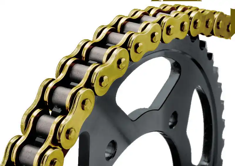 Express Delivery BikeMaster 420Hx100 Chain - Gold/Gold