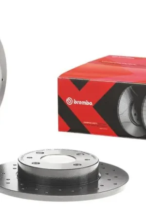 Brembo 03-04 Infiniti G35/03-09 Nissan 350Z Front Premium Xtra Cross Drilled UV Coated Rotor Price Cut