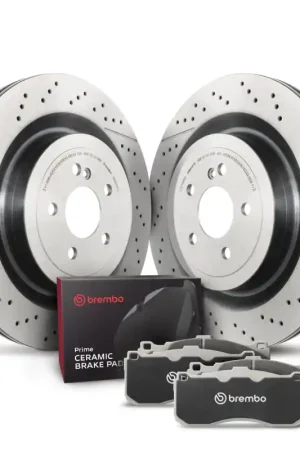 Brembo OE Rear Disc Brake Kit Trusted Brand