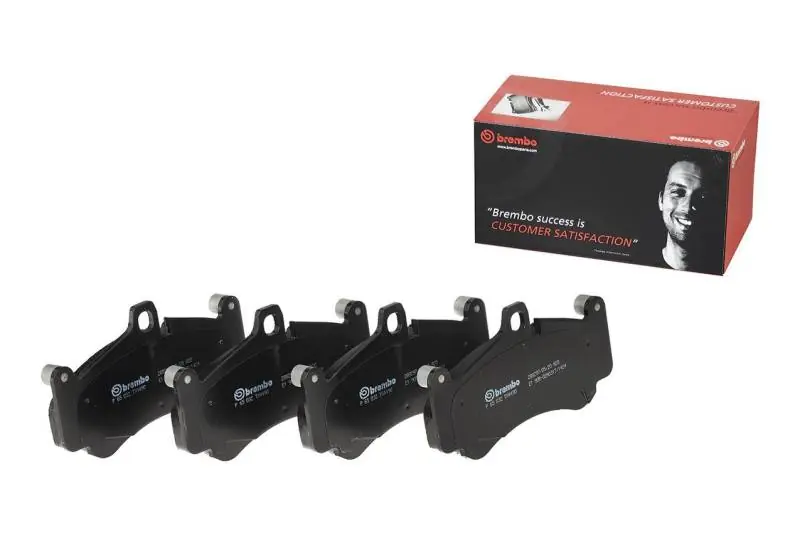 Sale Brembo 13-19 Mercedes-Benz SL63 AMG/13-18 SL65 AMG Rear Premium NAO Ceramic OE Equivalent Pad