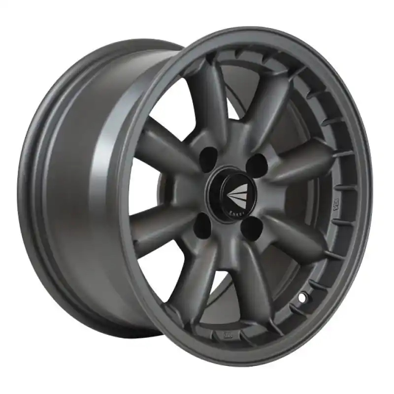 Handmade Enkei Compe 15x5.5 17mm Offset 4x130 Bolt Pattern 87mm Bore Dia Matte Gunmetal Wheel