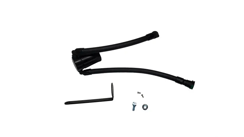 Modern J&L 23-25 Ford F-150 Raptor R Oil Separator 3.0 Passenger Side - Black Anodized