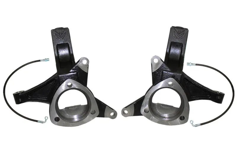 Worldwide Shipping MaxTrac 07-16 GM C1500 2WD 4.5in Front Lift Spindles w/Extended DOT Compliant Brake Lines
