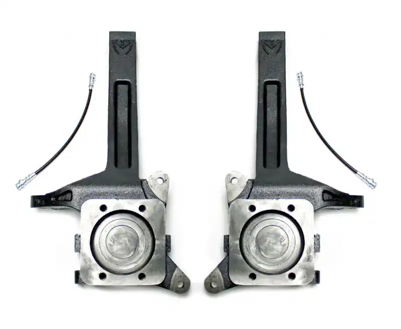 MaxTrac 07-18 Toyota Tundra 2WD 3.5in Front Lift Spindles w/Extended DOT Compliant Brake Lines Get Yours