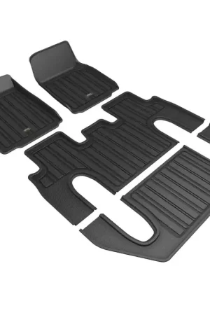 Certified 3D MAXpider 22-24 Tesla Model X 6-Seat Elitect Black R1 R2 R3