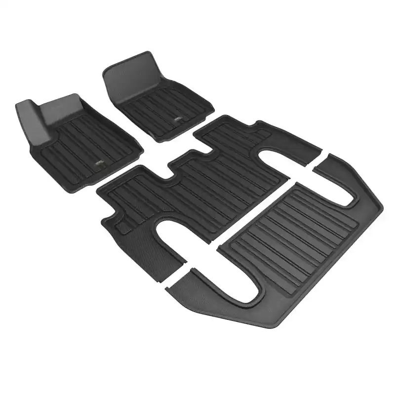 Certified 3D MAXpider 22-24 Tesla Model X 6-Seat Elitect Black R1 R2 R3