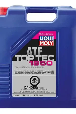LIQUI MOLY 20L Top Tec ATF 1850 Handmade