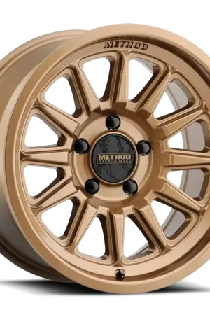 Method MR323 17x8.5 / 6x5.5 BP / 0ET / 4.72in BS / 106.25mm CB - Gloss Bronze Wheel Bargain