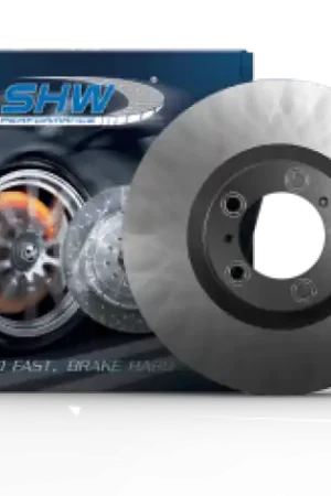 Fan Favorite SHW 19-22 Porsche Macan 2.0L V6 Front Right Smooth Monobloc Brake Rotor (95B615302AB)