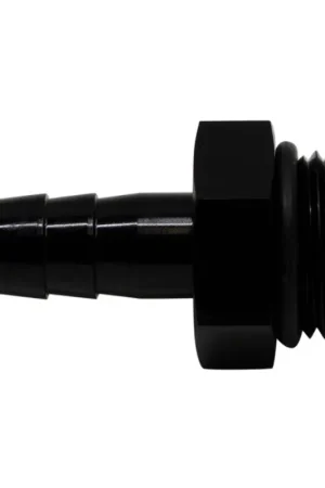 DeatschWerks 8AN ORB Male to 3/8in Male Triple Barb Fitting (Incl O-Ring) - Anodized Matte Black Shop Now