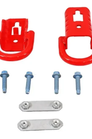 Ford Racing 15-22 F-150 Tow Hooks - Red (Pair) Genuine