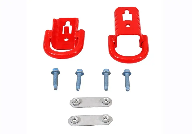 Ford Racing 15-22 F-150 Tow Hooks - Red (Pair) Genuine