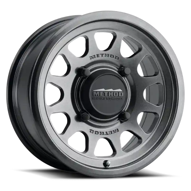 Cheap Method MR414 Bead Grip 15x7 / 5+2/38mm Offset / 5x4.5 / 76mm CB Graphite Wheel