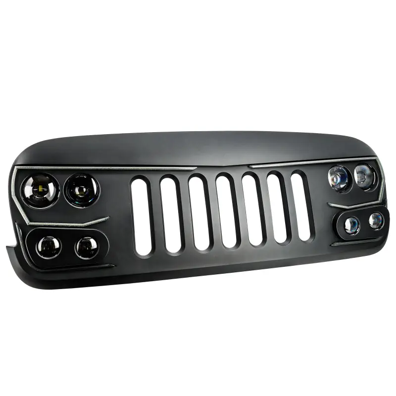 Price Drop Oracle VECTOR Series Full LED Grille - Jeep Wrangler JK - NA