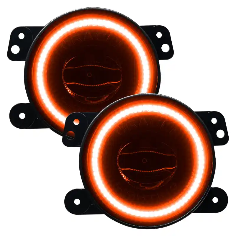 High Quality Oracle Jeep Wrangler JK/JL/JT High Performance W LED Fog Lights - Amber