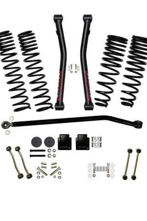 Discount Skyjacker Suspension Lift Kit Components 3.5in Front 2in Rear 2020 Jeep Gladiator JT Non-Rubicon