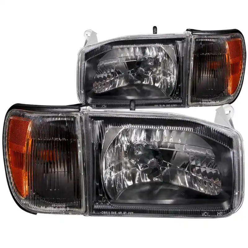 ANZO 1999-2004 Nissan Pathfinder Crystal Headlights Black Big Sale