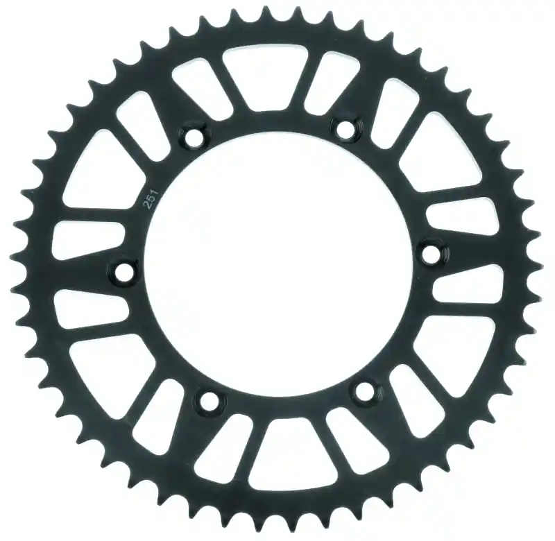 BikeMaster Honda Yamaha Rear Steel Sprocket 520 50T - Black Weekend Sale