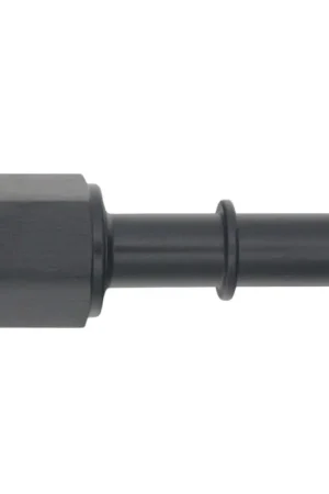 Time-Limited DeatschWerks 6AN Female Flare Swivel to 3/8in Male EFI Quick Disconnect - Anodized Matte Black