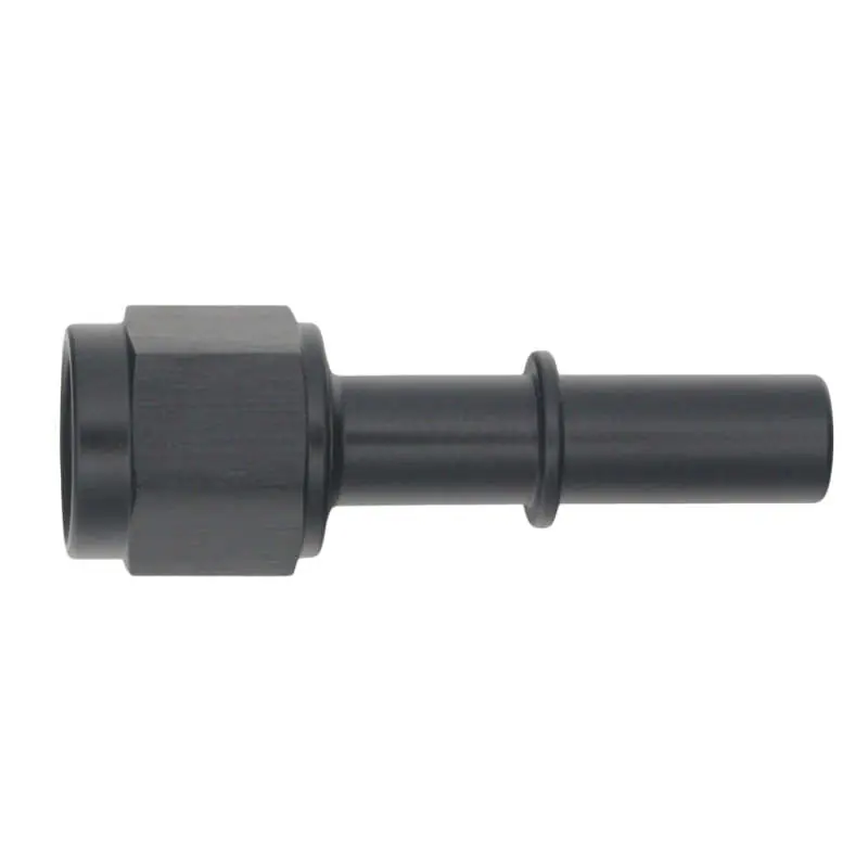Time-Limited DeatschWerks 6AN Female Flare Swivel to 3/8in Male EFI Quick Disconnect - Anodized Matte Black