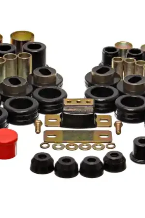 Energy Suspension 81-87 Chevy/GMC 2WD 1/2 Ton PickUp Black Hyper-flex Master Bushing Set Free Shipping