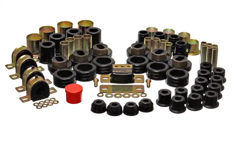Energy Suspension 81-87 Chevy/GMC 2WD 1/2 Ton PickUp Black Hyper-flex Master Bushing Set Free Shipping