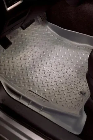Husky Liners 04 1/2-08 F-150 Super Cab Classic Style 2nd Row Black Floor Liners Best Price