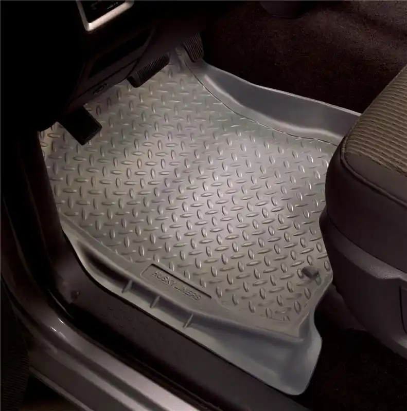 Husky Liners 04 1/2-08 F-150 Super Cab Classic Style 2nd Row Black Floor Liners Best Price