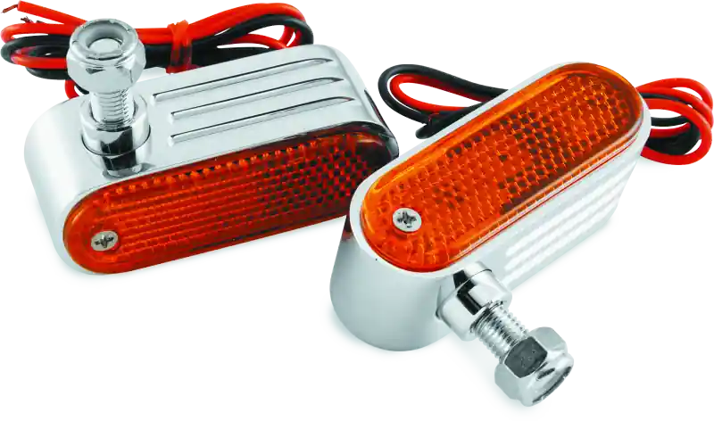 Exclusive Offer BikeMaster Marker/Side Lights 5/16in Mount Dual Bulb Amber
