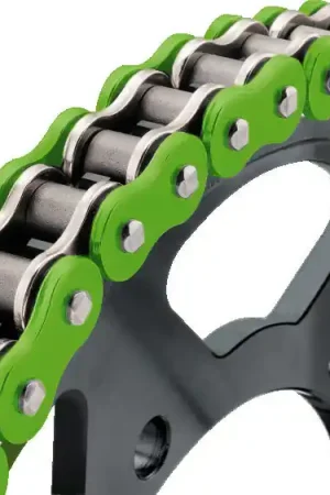 Free Shipping BikeMaster 530x120 BMXR O-Ring Chain - Green