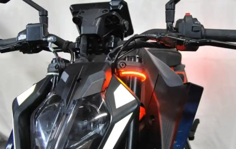 New Rage Cycles 24+ KTM 390 Duke Front Turn Signals Limited Offer