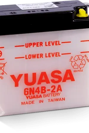 Yuasa 6N4B-2A Conventional 6-Volt Battery Free Delivery