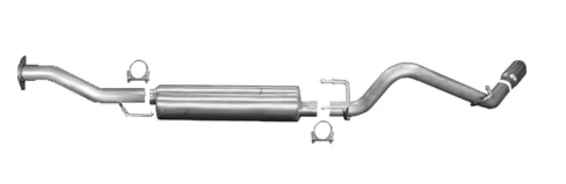 Gibson 16-22 Toyota Tacoma Limited 3.5L 2.5in Cat-Back Single Exhaust - Aluminized Must Have