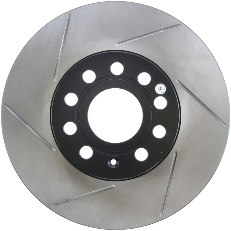 StopTech Power Slot 05-10 VW Jetta (except Wagon) Front Left Slotted Rotor Low Price