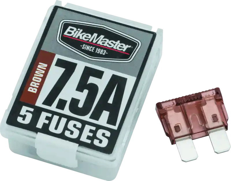 BikeMaster 5Piece 7.5A Replacement Fuse Final Sale