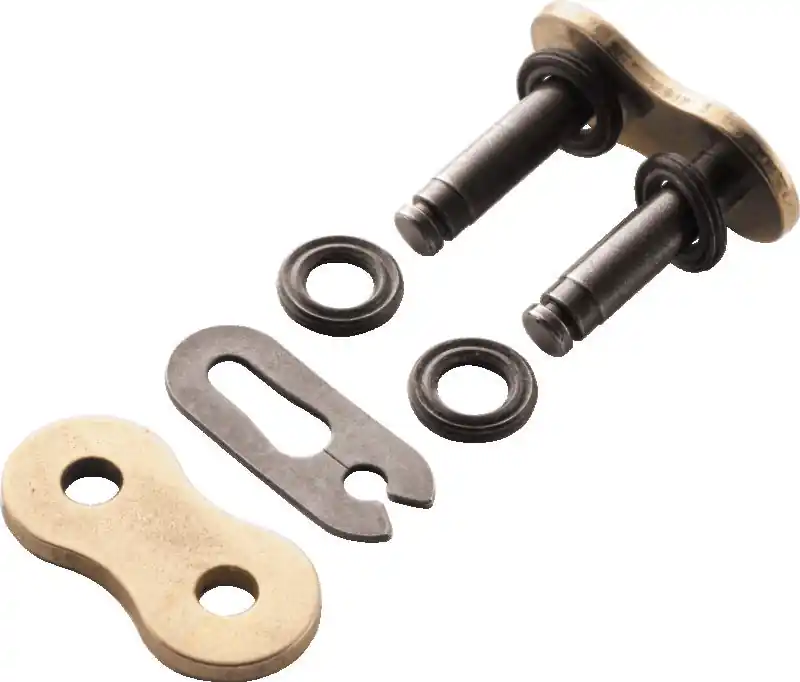 BikeMaster 530 BMXR O-Ring Clip Link - Gold Special Offer