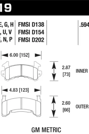 Best Seller HAWK DTC-70 Brake Pad Sets
