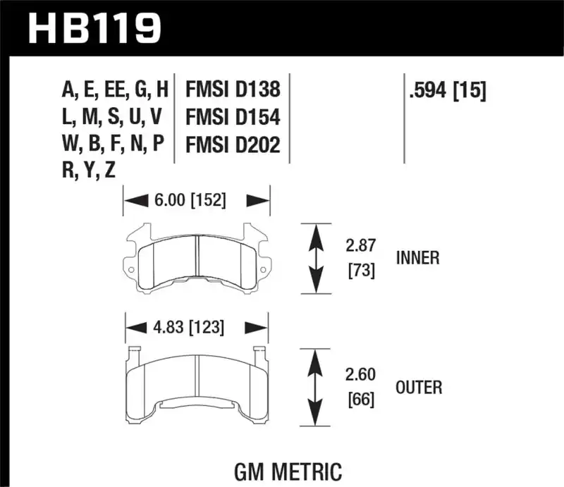 Best Seller HAWK DTC-70 Brake Pad Sets