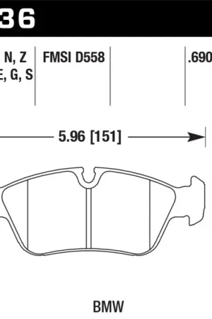 Bulk Order HAWK ER-1 Brake Pad Sets