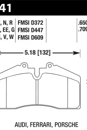 Best Price HAWK HPS Brake Pad Sets