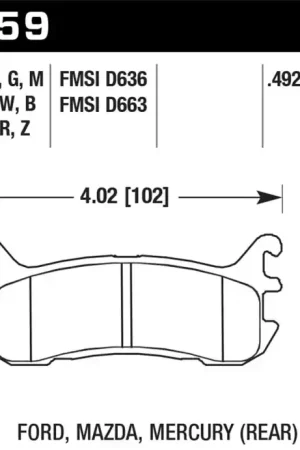 Best Choice HAWK HT-10 Brake Pad Sets