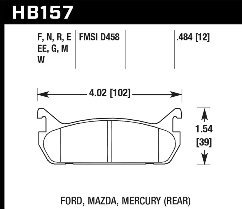 Bargain HAWK DTC-30 Brake Pad Sets