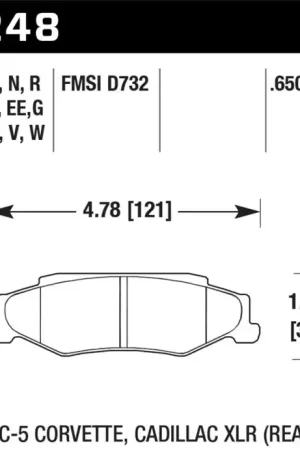 Affordable HAWK DTC-70 Brake Pad Sets