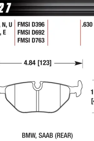Best Choice HAWK DTC-30 Brake Pad Sets