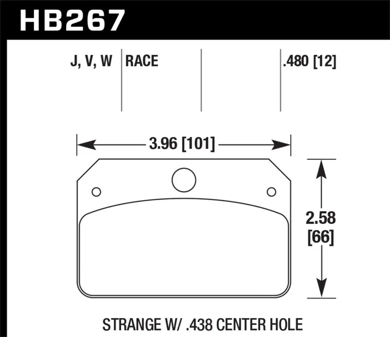 Buy Direct HAWK DR-97 Brake Pad Sets