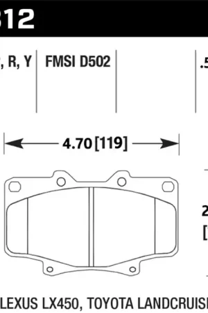 While Supplies Last HAWK Super Duty Brake Pad Sets