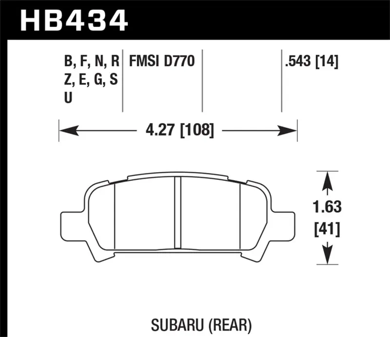Best Seller HAWK HPS Brake Pad Sets
