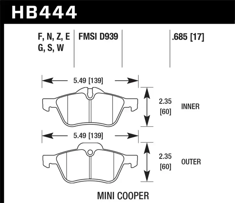 Big Sale HAWK Ceramic Brake Pad Sets