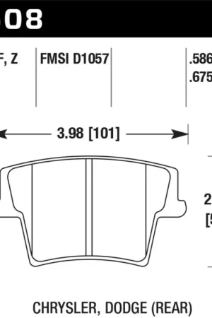 Best Seller HAWK HPS 5.0 Brake Pad Sets